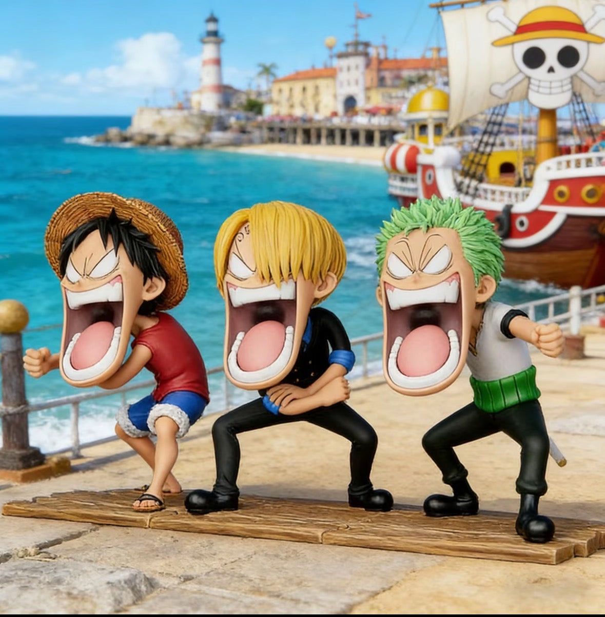 One Piece Anime Figure Decor