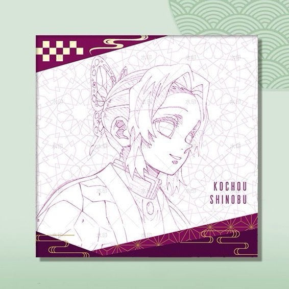 Demon Slayer Anime Ceramic Coaster, Premium Manga Sketch & Color Drinkware Mat