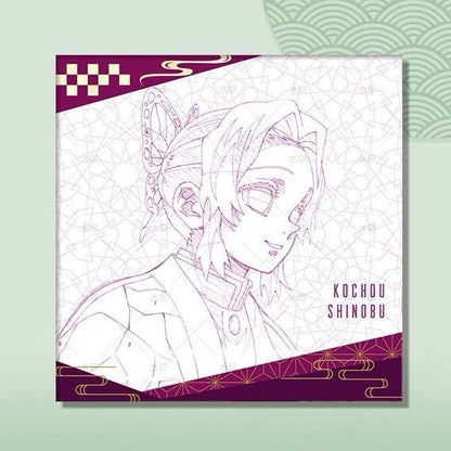 Demon Slayer Anime Ceramic Coaster, Premium Manga Sketch & Color Drinkware Mat