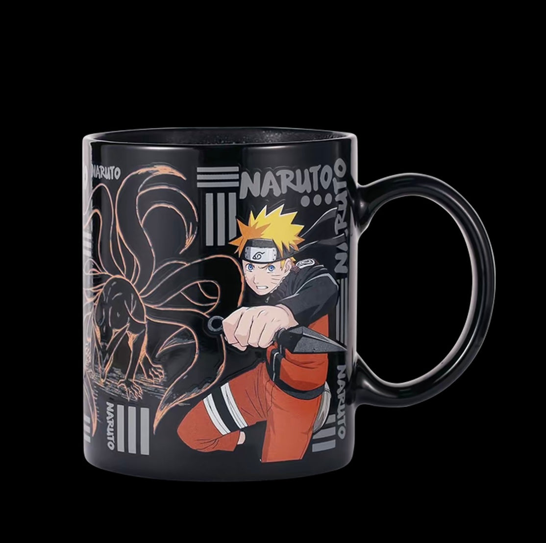 Naruto Color Changing Mug, Itachi Kakashi Sasuke Heat Sensitive Ceramic Coffee Cup