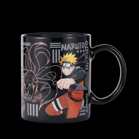 Naruto Color Changing Mug, Itachi Kakashi Sasuke Heat Sensitive Ceramic Coffee Cup