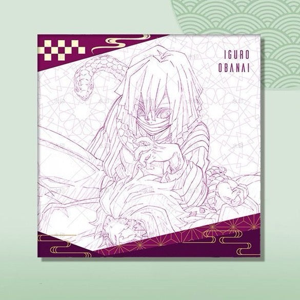Demon Slayer Anime Ceramic Coaster, Premium Manga Sketch & Color Drinkware Mat