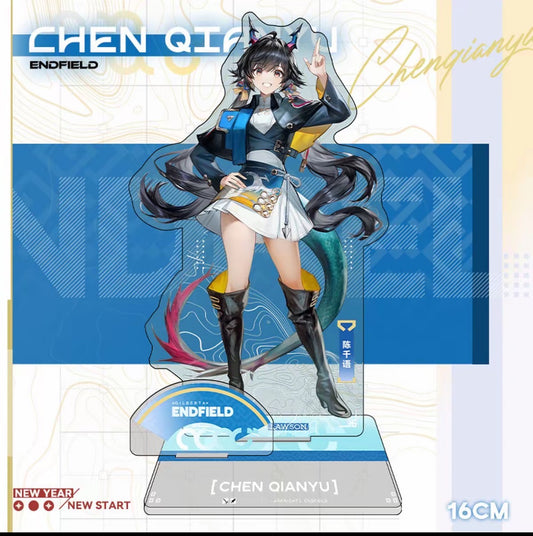 Arknights Endfield Yvonne Acrylic Standee, Lawson Collaboration Figure