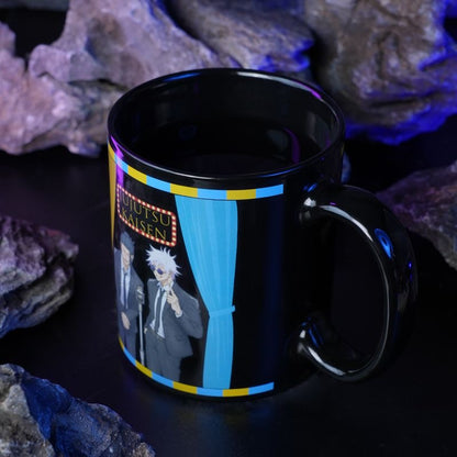 Jujutsu Kaisen Satoru Gojo Color Changing Mug, Limitless Void Heat Sensitive Magic Cup