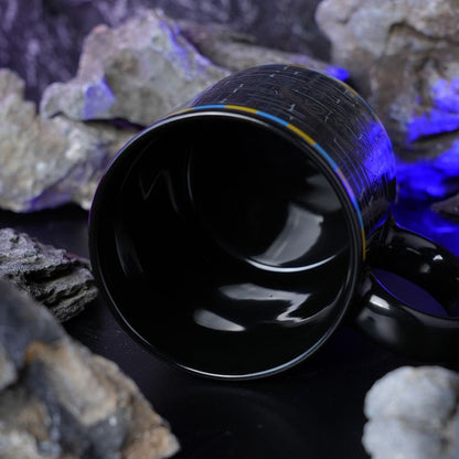 Jujutsu Kaisen Satoru Gojo Color Changing Mug, Limitless Void Heat Sensitive Magic Cup