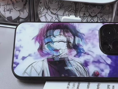 Demon Slayer Shinobu Kocho Aesthetic Glossy Phone Case